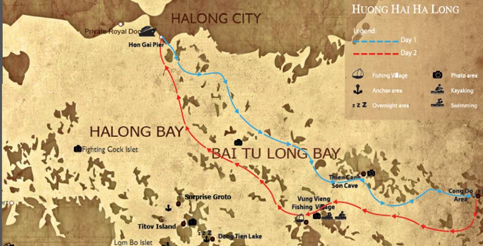 Bai Tu Long Map