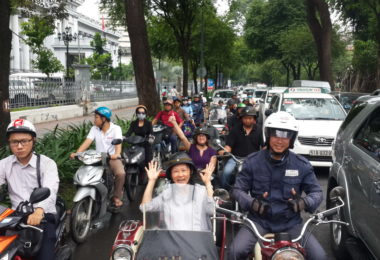 Ho Chi Minh city street tour