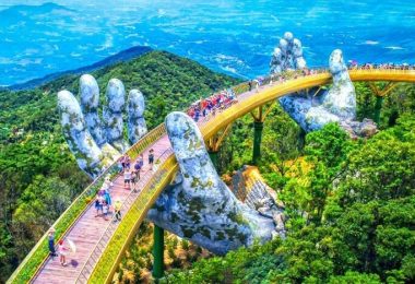 vietnam golden bridge