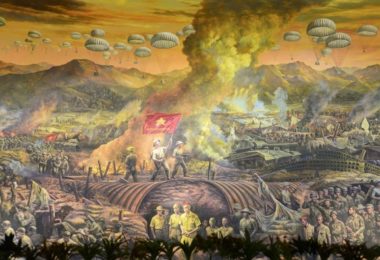 A part of the panorama at the Dien Bien Phu Victory Museum