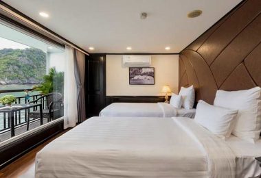 Margaret Cruise family connecting suite with terrace