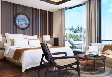 President With Swimming Pool