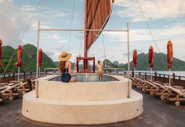 Top Sundeck on the cruise