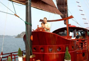 sundeck of Red Dragon