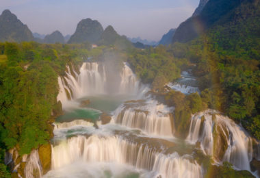 Ban Gioc Waterfall in Cao Bang Vietnam