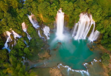 Ban Gioc Waterfall in Cao Bang Vietnam
