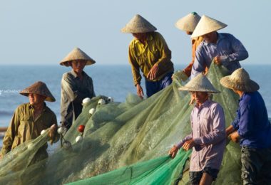 Fishing in Nam Dinh